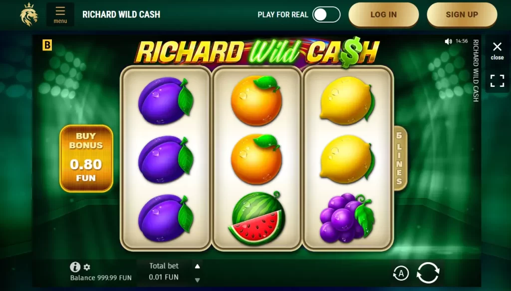 Exclusive Version for Wild Cash Game